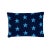 Schumacher Star Epingle Lumbar Pillow in Blue For Sale