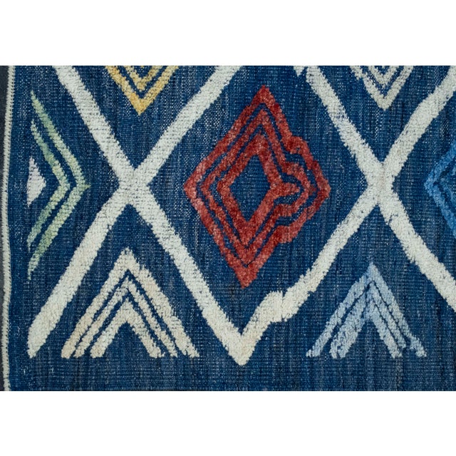 Turkish Kilim Oriental Handmade Flatweave 9'3" x 12' #18541 For Sale - Image 4 of 8