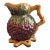 Vintage Majolica Style Grape Pitcher For Sale