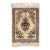 Pasargad DC Fine Hand Knotted Isfahan Silk & Wool Rug For Sale