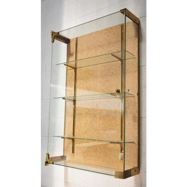 Showcase Wall Unit, Italy, 1940s For Sale - Image 8 of 8