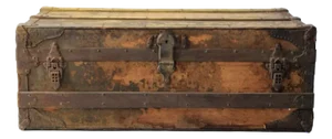 Antique Argentinian Gaucho Trunk