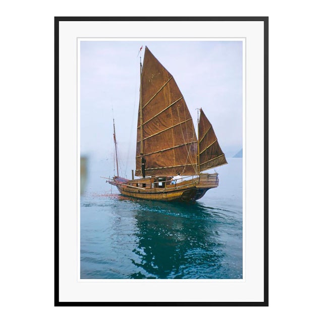 Toni Frissell 'A Boat at Nassau' Archival Pigment Print Framed in Black For Sale