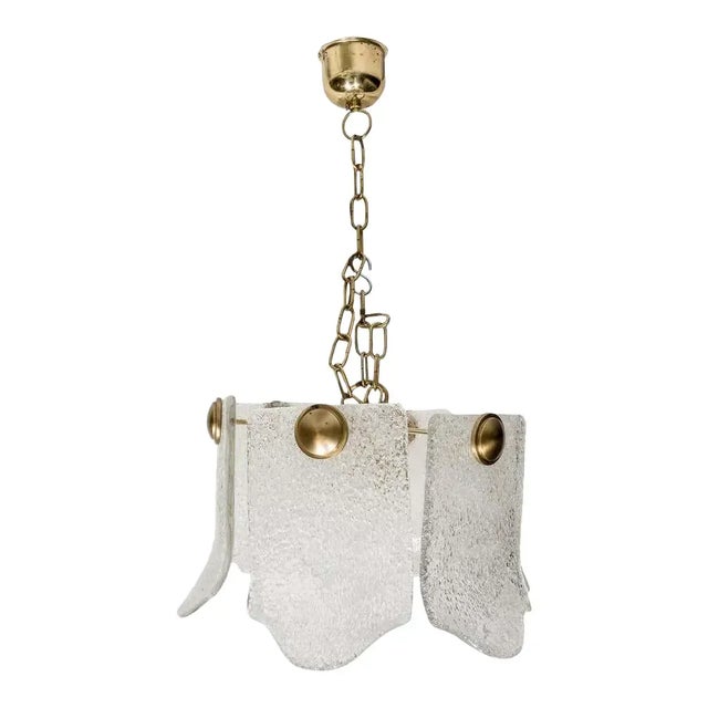 Orrefors Attrib Mid-Century Modern Chandelier For Sale - Image 13 of 13