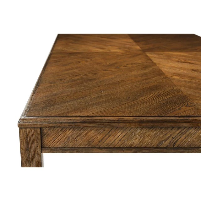 Not Yet Made - Made To Order Oak Extension Dining Table For Sale - Image 5 of 7