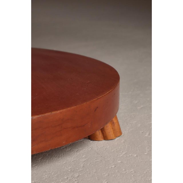 Scandinavian Art Deco Side Table in Birchwood, 1930s For Sale - Image 15 of 18