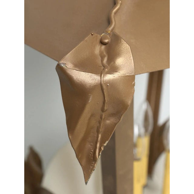 Vintage French Lantern Restored With American Sockets For Sale - Image 12 of 13