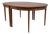 Thomas Moser Walnut & 8 Leg Dining Room Table For Sale