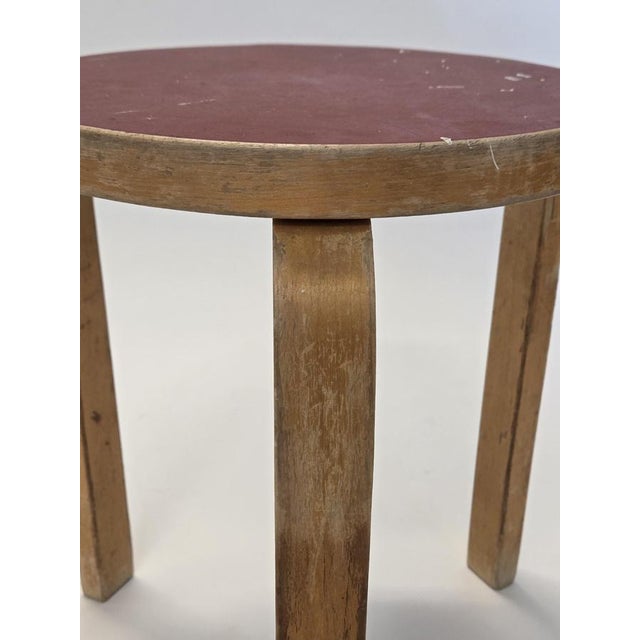 Vintage Stools by Alvar Aalto for Artek, 1950s, Set of 2 For Sale - Image 10 of 15