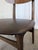 Mid-Century Modern Vintage Wooden Dining Chairs with Brown Leather Seats, 1970s, Set of 3 For Sale - Image 3 of 18