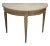 Swedish Gustavian Demilune Dining or Console Table For Sale