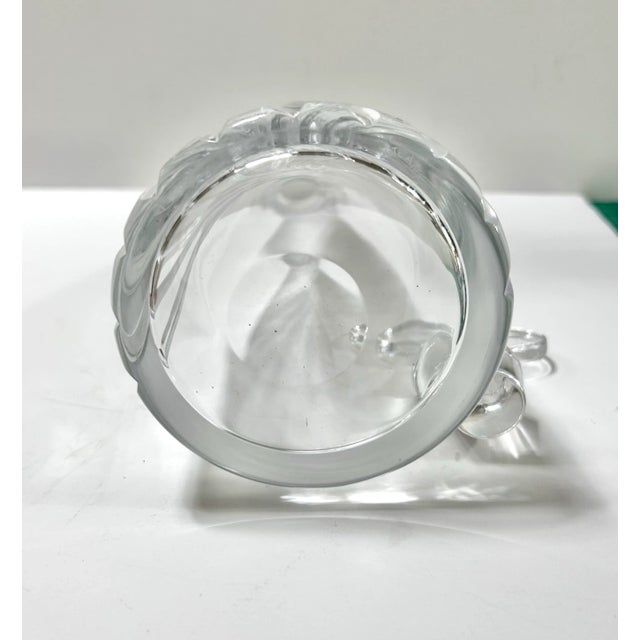 Atlantis “Flight” Cut Crystal Decanter - Portuguese 1980s Modern Barware For Sale - Image 10 of 10