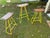 Robert Tronk Stools Set Set of 3 For Sale - Image 9 of 12
