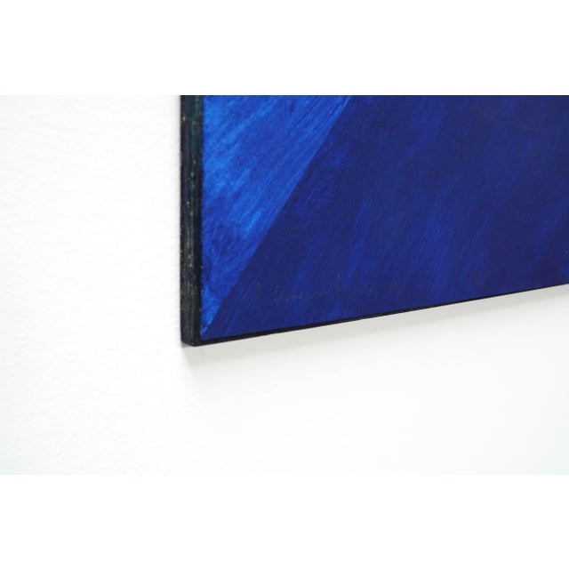 Gilbert Swimberghe, Composition, Oil on Paper on Panel, 1997 For Sale - Image 4 of 9