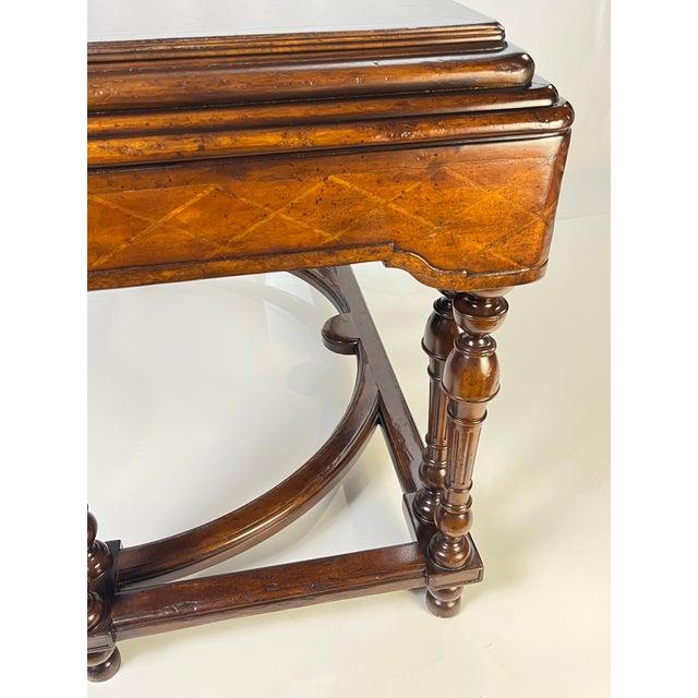 Late 20th Century John-Richard "European Crossroads" Inlay Console Table For Sale - Image 15 of 18