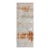 21st Century Indian Modern Wool & Silk 3x9 Grey, Rust, & Slate Runner Rug #1144152 For Sale