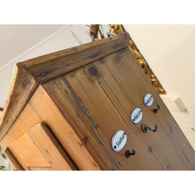 Biedermeier Rustic Bread Cupboard For Sale - Image 3 of 13
