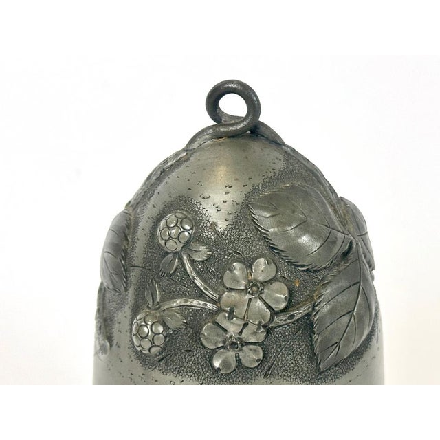 Art Nouveau French Tin Egg Box by Albert Chezal for Etains Dart, 1900s For Sale - Image 4 of 11