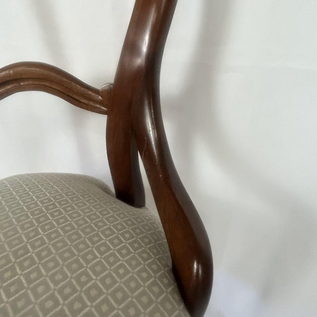 Victorian 19th Century Traditional Victorian Balloon-Back Chair For Sale - Image 3 of 11