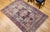19th Century Persian Kerman Lavar Rug, Hand-Knotted Wool, Floral Patter, Red & Ivory, 5x7 For Sale - Image 4 of 18