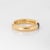 Modern C1992 Cartier Ellipse Sapphire Band Sz 6.25 Ring Eu 53 18k Gold Signed Jewelry For Sale - Image 3 of 6