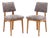 Mid-Century Modern Dining Chairs, 1960s, Set of 2 For Sale