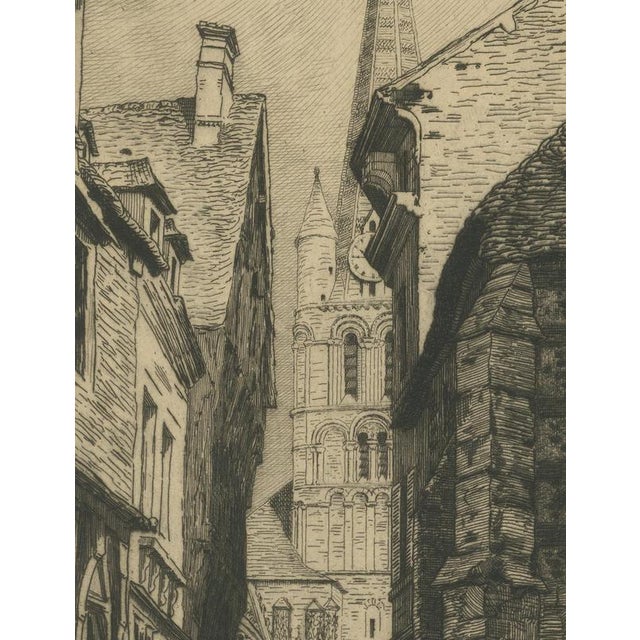 A. Briend De Maignon, Rue De La Poissonnerie, Montivilliers, 1875, Paper For Sale - Image 6 of 9