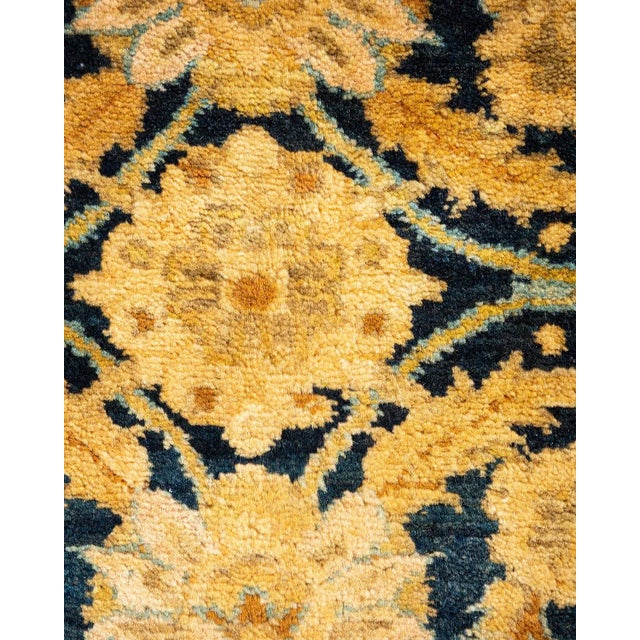 Moroccan Vintage Moroccan Hand Knotted Wool Area Rug, Burgundy - 7'10" X 10'1" For Sale - Image 3 of 9