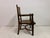 Arts and Crafts Oak Armchair with Saddle Seat, Early 20th Century For Sale - Image 10 of 14