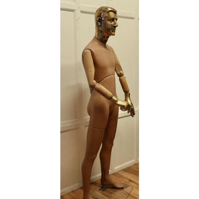 Vintage Male Shop Mannequin, 1960s For Sale - Image 7 of 11