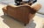 Brown Late 20th Century Leopard Print Upholstered Chaise Lounge With Pillow For Sale - Image 8 of 10