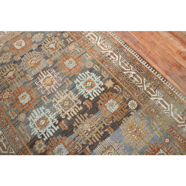 Early 20th Century Rare Corridor Size Decorative Malayer Rug - 5'2" x 18' For Sale - Image 4 of 11