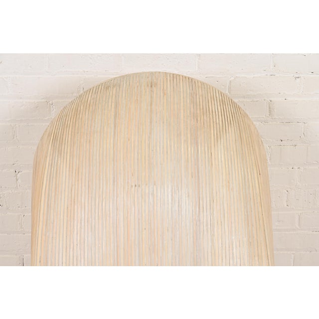 Brown Betty Cobonpue Sculptural Split Reed Rattan Chaise Lounge For Sale - Image 8 of 11