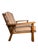 A. Brandt Ranch Oak Furniture Mid-Century Ranch Oak Lounge Chair Attributed to A. Brandt For Sale - Image 4 of 11