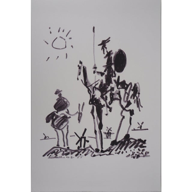 Pablo Picasso, Don Quixote, Lithograph For Sale