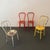 Industrial 1940s Industrial Painted Steel Café Dining Chairs- Set of 4 For Sale - Image 3 of 9