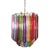Medium Murano Glass Chandelier 47 Multicolored Prisms For Sale
