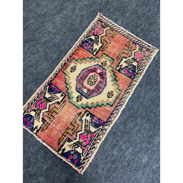 Early 21st Century Turkish Yastik Rug 1'7" x 2'11" For Sale - Image 5 of 5