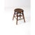 French Country Antique Saddle Seat Stool For Sale - Image 3 of 9