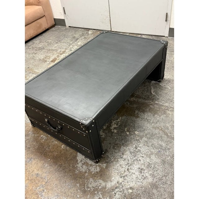 2010s Timothy Oulton Steamer Coffee Table For Sale - Image 5 of 12