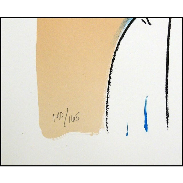 Peter Max Late 20th Century Girl From Ibiza, Peter Max For Sale - Image 4 of 5