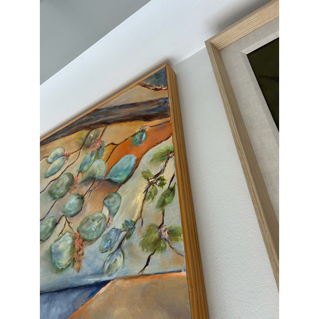 Late 20th Century Abstract Acrylic on Canvas For Sale - Image 10 of 10