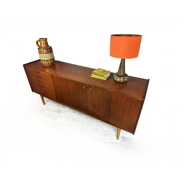 Vintage Scandinavian Teak Ulferts Tibro Sideboard by Tage Olofsson for Heals, 1950s For Sale - Image 11 of 18