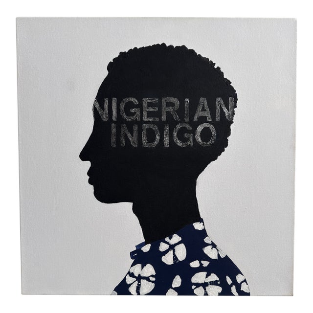 Nigerian Indigo by Jo Baskerville For Sale