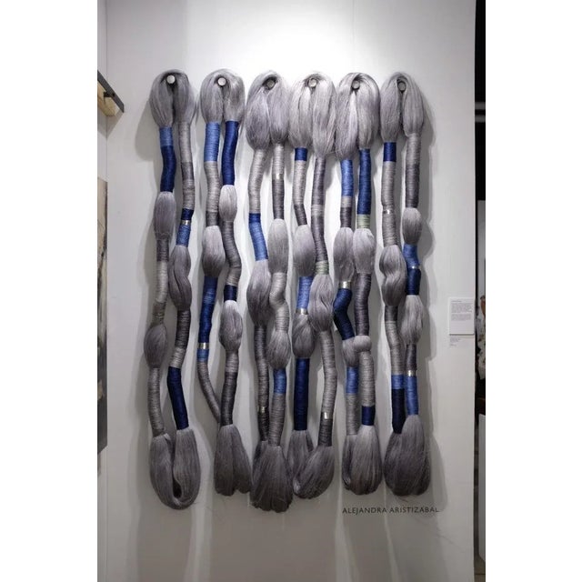 Abstract Meditación en Loop 4 Oda a Alberto, Profundidad by Alejandra Aristizabal For Sale - Image 3 of 6