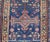 Antique Persian Hamadan Rug With Colorful Geometric Medallion on a Blue Field For Sale - Image 4 of 11