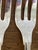 Christofle Silver Plated Vendome Pattern Flatware Dessert Set of 8 For Sale - Image 11 of 15