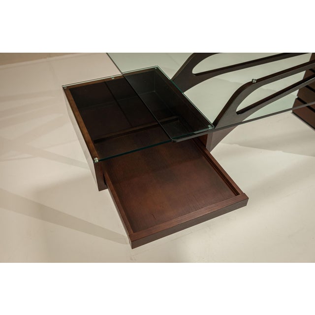 Cavour Desk by Carlo Mollino for Zanotta, Italy, 1949 For Sale - Image 9 of 15
