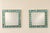 Handmade Aqua-Blue Murano Glass Cube Mirrors with Brass Frame, 2000s, Set of 2 For Sale - Image 11 of 11