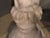 Neoclassical Alabaster Figure of a Water Maiden Lighted on a Pedestal For Sale - Image 10 of 10